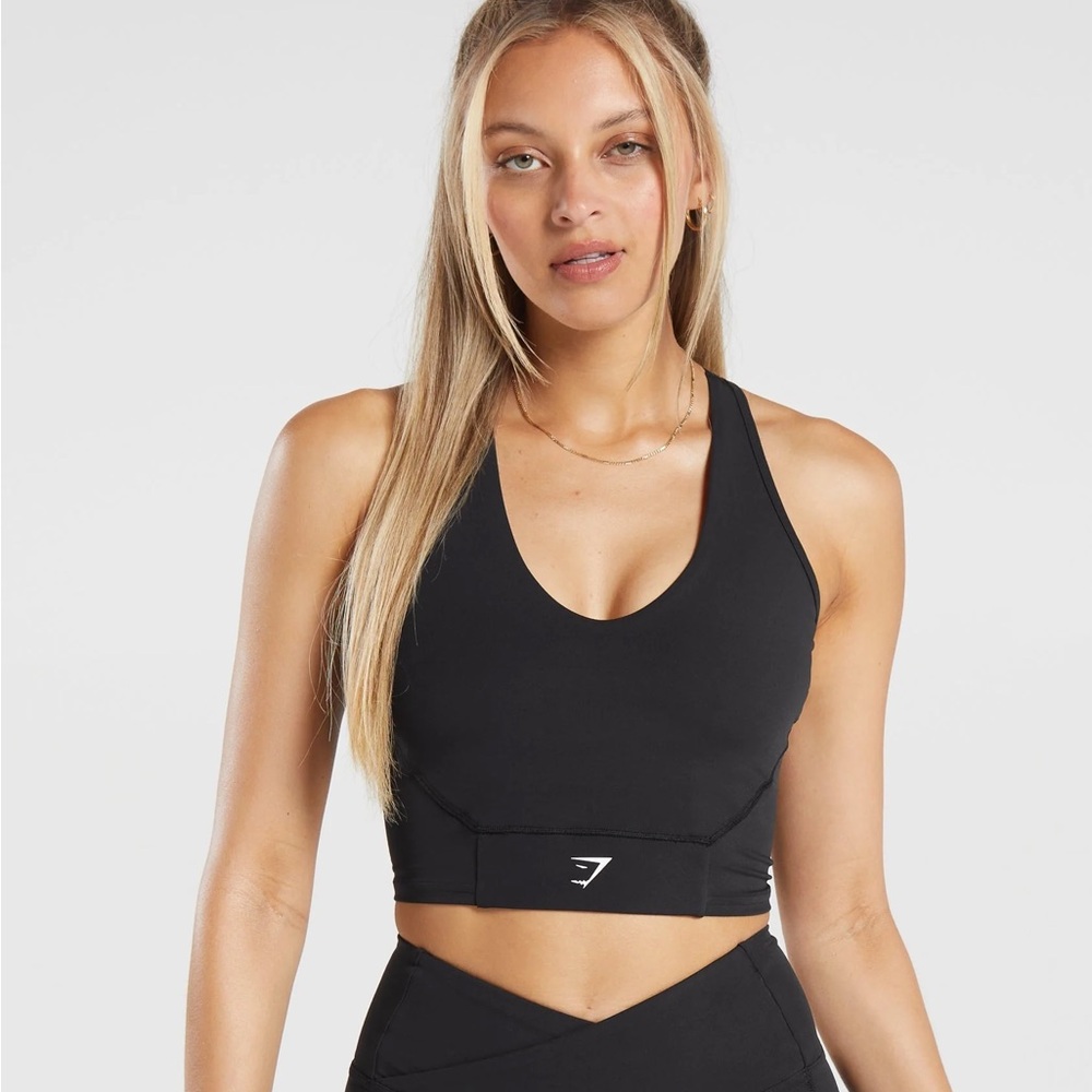 ♦️GYMSHARK Crop Mesh Tank